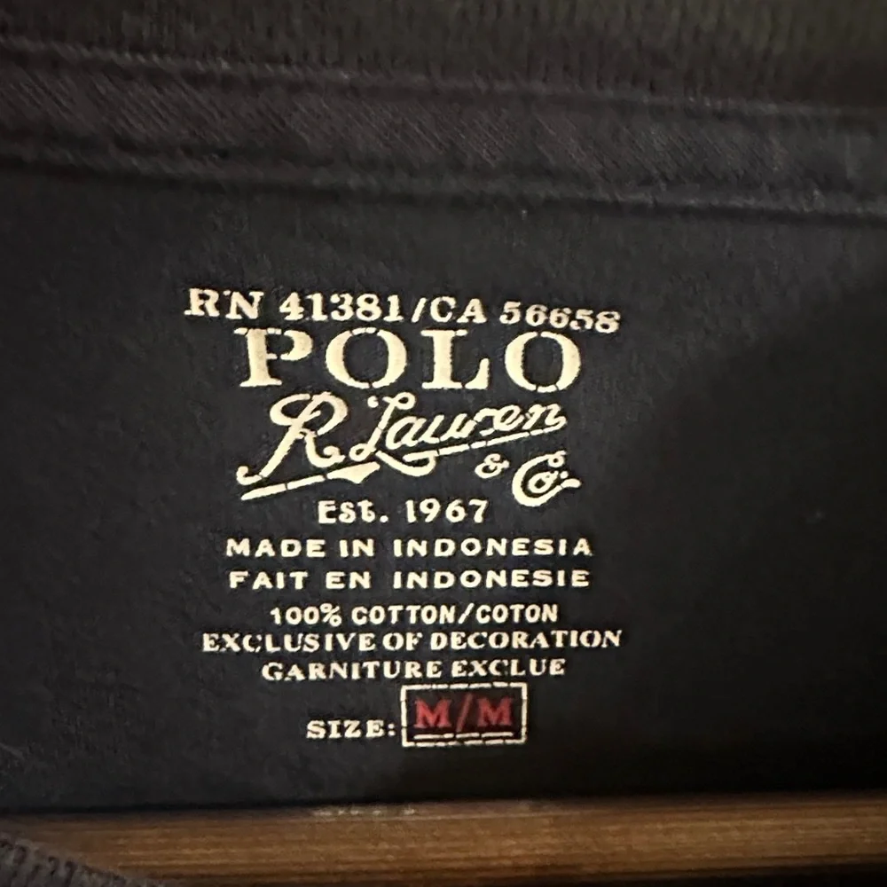 Polo Ralph Lauren measurement size